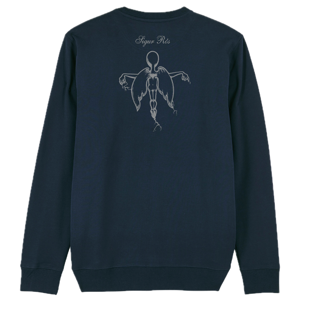 Sigur Rós - Ágætis byrjun Angel Sweatshirt Navy