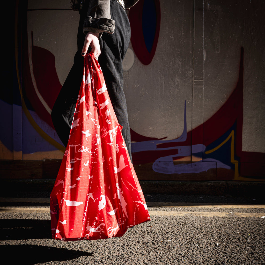 Sigur Rós - Takk... Nylon Tote Red