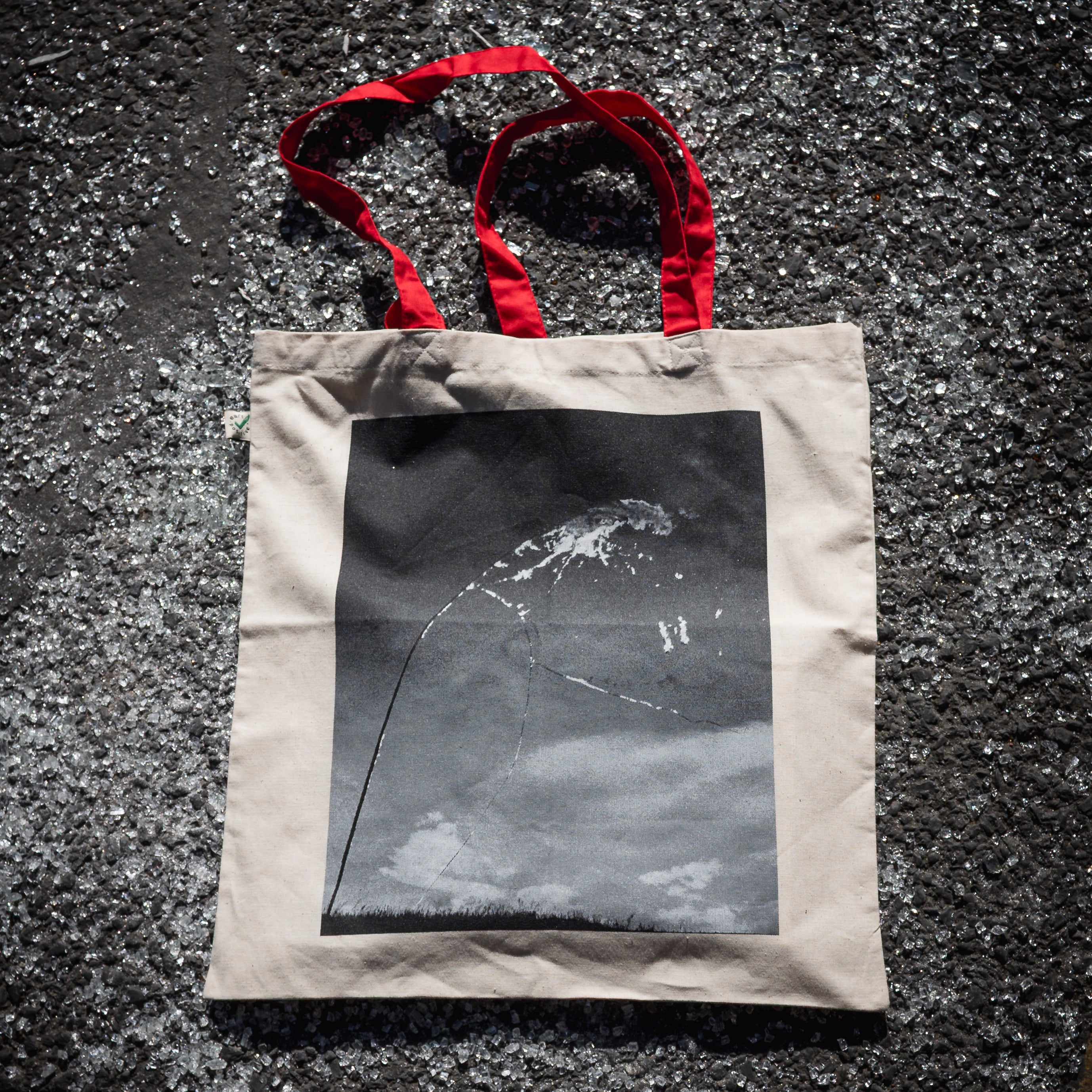 Sigur Rós - ÁTTA Tote Bag Red Handle